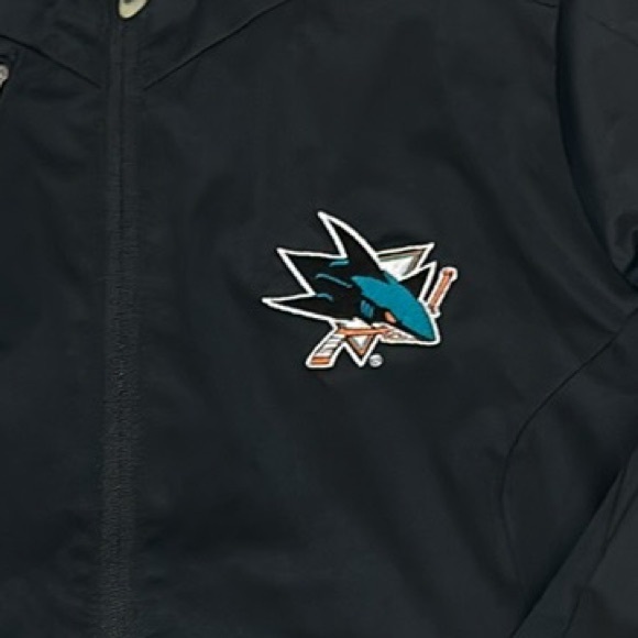 San Jose Sharks Antigua Full Zip Jacket - Picture 5 of 11